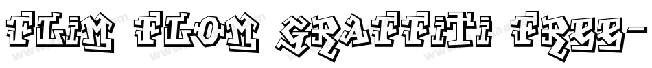 Flim Flom Graffiti Free字体转换